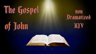 The Gospel of John KJV Audio Bible with Text [upl. by Olrak]