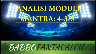 ANALISI SUI MODULI MANTRA  IL 433 [upl. by Eednar367]