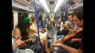 Irish Music on the Piccadilly line [upl. by Iny]