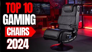 Top 10 Best Gaming Chairs of 2024  Gaming Chair Reviews [upl. by Anelliw]