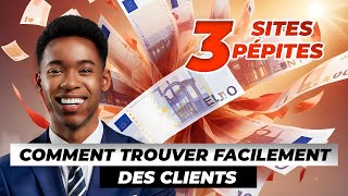 COMMENT TROUVER DES CLIENTS POUR VOS SERVICES  TOP 03 SITES [upl. by Isiad7]