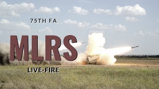 Multiple Launch Rocket System MLRS livefire [upl. by Mathilde]