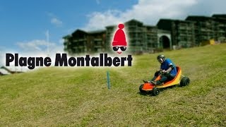 Nouveau Dévalkart  Plagne Montalbert  Mountain Karting [upl. by Giustino]