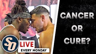 KSI VS TOMMY FURY amp INFLUENCER BOXING  Cancer or cure SO Live decides [upl. by Anella]