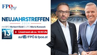 Das große FPÖNeujahrstreffen 2024 [upl. by Tisman]