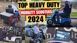 Top Heavy Duty Mobility Scooters of 2024 [upl. by Neelyak]