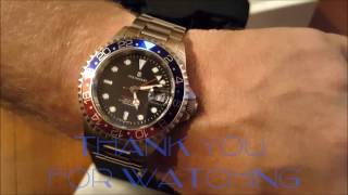 Steinhart Ocean 1 GMT Blue and Red quotPepsiquot unboxing [upl. by Herwig]