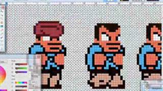 Tutorial creating a sprite sheet character mario mario [upl. by Sarene]