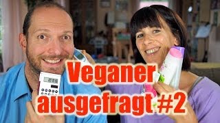 Veganer ausgefragt 2  Medikamente Ethik CheatDay Kosmetik VEGAN [upl. by Neehsas]