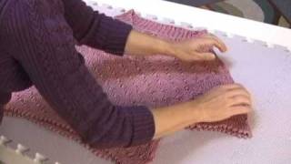 How to Block a Sweater  Knitted Garment Care Tutorial [upl. by Babette]