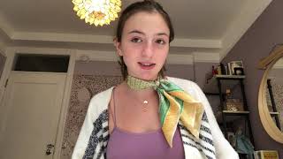 HOW TO TIE A NECK SCARF  Audra Baruch [upl. by Eberto318]