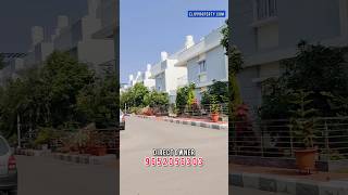 DIRECT OWNER DUPLEX 3 BHK VILLA FOR SALE GATED COMMUNITY HYDERABAD ELIP PROPERTY villa home sale [upl. by Tedra]