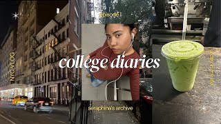 NYC VLOG productive day of a college student in NYC [upl. by Annoeik]