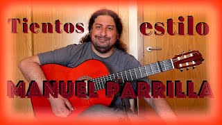 Falseta de Tientos estilo Manuel Parrillatutorials guitarra guitarraflamenca [upl. by Minne130]