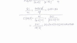 Operaciones con factoriales [upl. by Hosea]