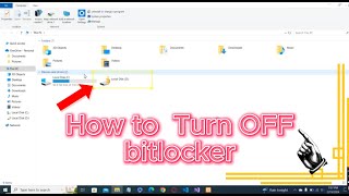 How to Turn Off BitLocker in Windows 11 BitLocker kesy turn off krein Disable Encryption Easily 🔓 [upl. by Ritter]