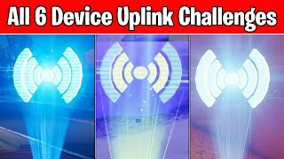 ALL Establish Device Uplink Locations in Fortnite Challenges All Fortnite Rebuilding Quests [upl. by Luben]