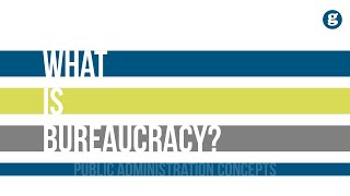 What is Bureaucracy [upl. by Arikahc164]