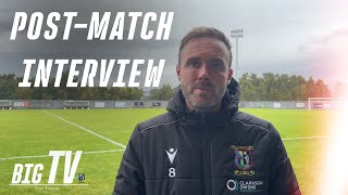 POSTMATCH INTERVIEW I Jonny Stewart I Broomhill 03 Tranent [upl. by Nayar276]