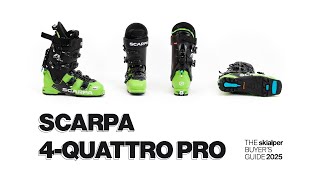 Scarpa 4Quattro PRO review  The Skialper Buyers Guide 2025 [upl. by Nolahs]