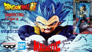 Figura Vegeta SSJ Blue Evolution Maximatic Unboxing En Español [upl. by Georgia]