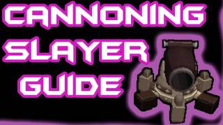 RuneScape Cannoning Slayer Task Guide  Specific Cannon Locations by Born For PvM [upl. by Adnal]