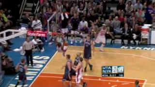 Chris Duhons emphatic dunk against the Utah Jazz [upl. by Annig]