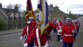 Broxburn Loyalists Fb Band Parade 28th April 2017 Part 1 [upl. by Eitsyrk]