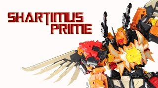 Mastermind Creations Feral Rex Transformers Predaking Generations Scale 3rd Party Combiner Action Fi [upl. by Haugen]