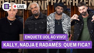 🔴 A FAZENDA 15 Enquete UOL em TEMPO REAL quem sai WL Tonzão Radamés e Cezar Black l UOL [upl. by Norda]