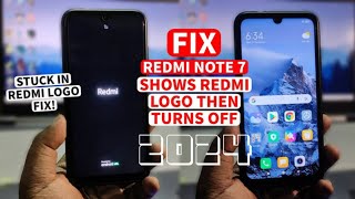 Redmi note 7 Logo show and off automatically OnOff Solution [upl. by Schwitzer]