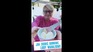 JAK ZROBIĆ DOMOWE 🍦 LODY WANILIOWE [upl. by Frye369]