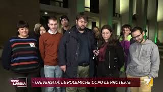 Sapienza Sallusti contro gli studenti quotVi dovete sciacquare la bocca il fallimento [upl. by Adnalahs543]