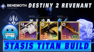 STASIS TITAN BUILD  Exotic Icefall Mantle Destiny 2 Episode 2 Revenant [upl. by Aer]