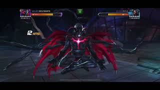 MCoC Symbiote Supreme vs The Serpent AW Boss without Mystic Boosts [upl. by Iharas]