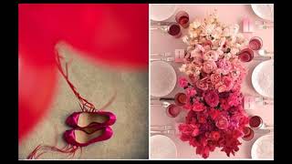 Ideas for a Pink and Red Wedding [upl. by Eneleoj]