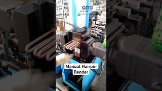 HAVC Heat Exchanger Hairpin Copper Tube Bending Machine For Condenser And Evaporator Coil [upl. by Vance441]