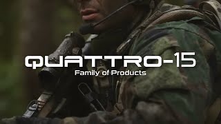 The Quattro15 and QMAG53 military tech developed for the Next Generation Squad Weapon ar15 [upl. by Ardnasella]