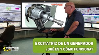 EXCITATRIZ DE UN GENERADOR ¿QUÉ ES Y CÓMO FUNCIONA [upl. by Kimble]