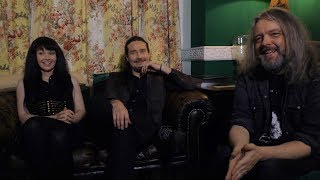 AURI interview  Johana Kurkela Tuomas Holopainen amp Troy Donockley part 2 [upl. by Ecenahs]