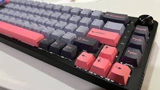 GamaKay LK67  KTT Wine Red  GMK 8008 [upl. by Niroht720]