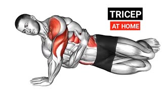 Tricep workout no equipment  Triceps workout at Home  Tricep Exercise [upl. by Namad]