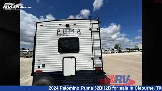 Eyecatching 2024 Palomino Puma Travel Trailer RV For Sale in Cleburne TX  RVUSAcom [upl. by Wes288]