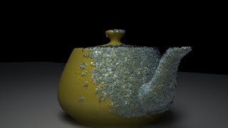 3dsmax tutorial freezing object with particle flow materialrendering [upl. by Primaveria347]