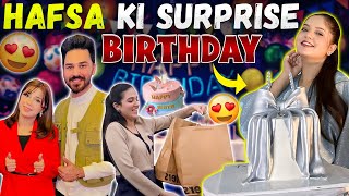 Hafsa Ki Surprise Birthday  Mj Ahsan Ki Bday  Aur Abraaj Ka Echo  Zaraib Vlogs [upl. by Ertnod]