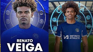 🚨Chelsea New Signing Renato Veiga Welcome to Chelsea🔥 [upl. by Drahser]