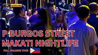 P Burgos Street 2025 Nightlife Best Bars amp Hidden Gems in Poblacion Makati [upl. by Annoit]