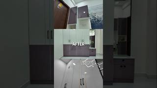 BeforeAfter children bedroom 3BHK Interior design rbinterio interiordesignideas interiordesign [upl. by Itnava]