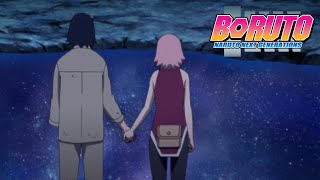 Sasuke and Sakura Go Stargazing  Boruto Naruto Next Generations [upl. by Behka]