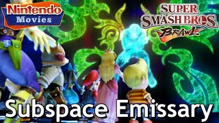 Super Smash Bros Brawl  The Subspace Emissary 2 Players Intense 100 Walkthrough [upl. by Namwob589]